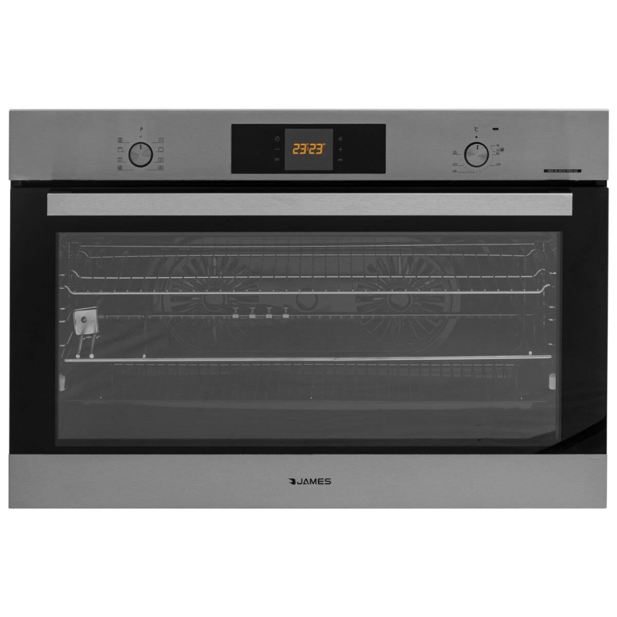 Horno de Empotrar James 98 Lts. HEE 90 INOX PRO G2 Inox. 