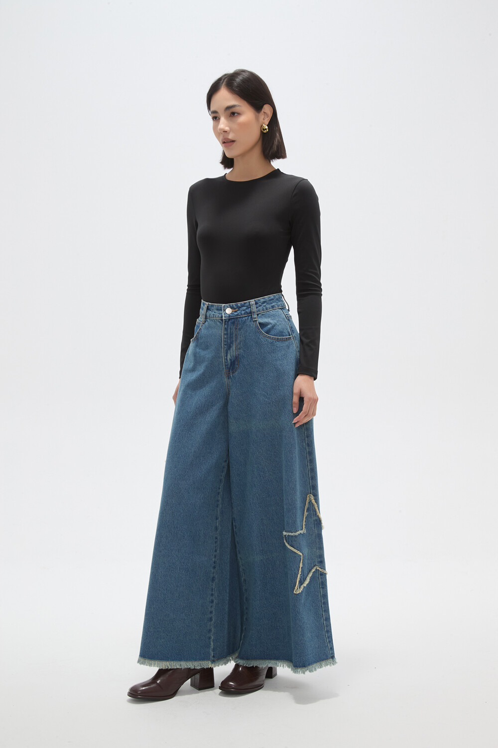 Pantalon Darling Azul Grisaceo