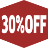 30 Años, 30% Off