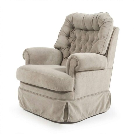 Butaca Bergere Capitoné giratoria - Tela Aquaclean A fabricar