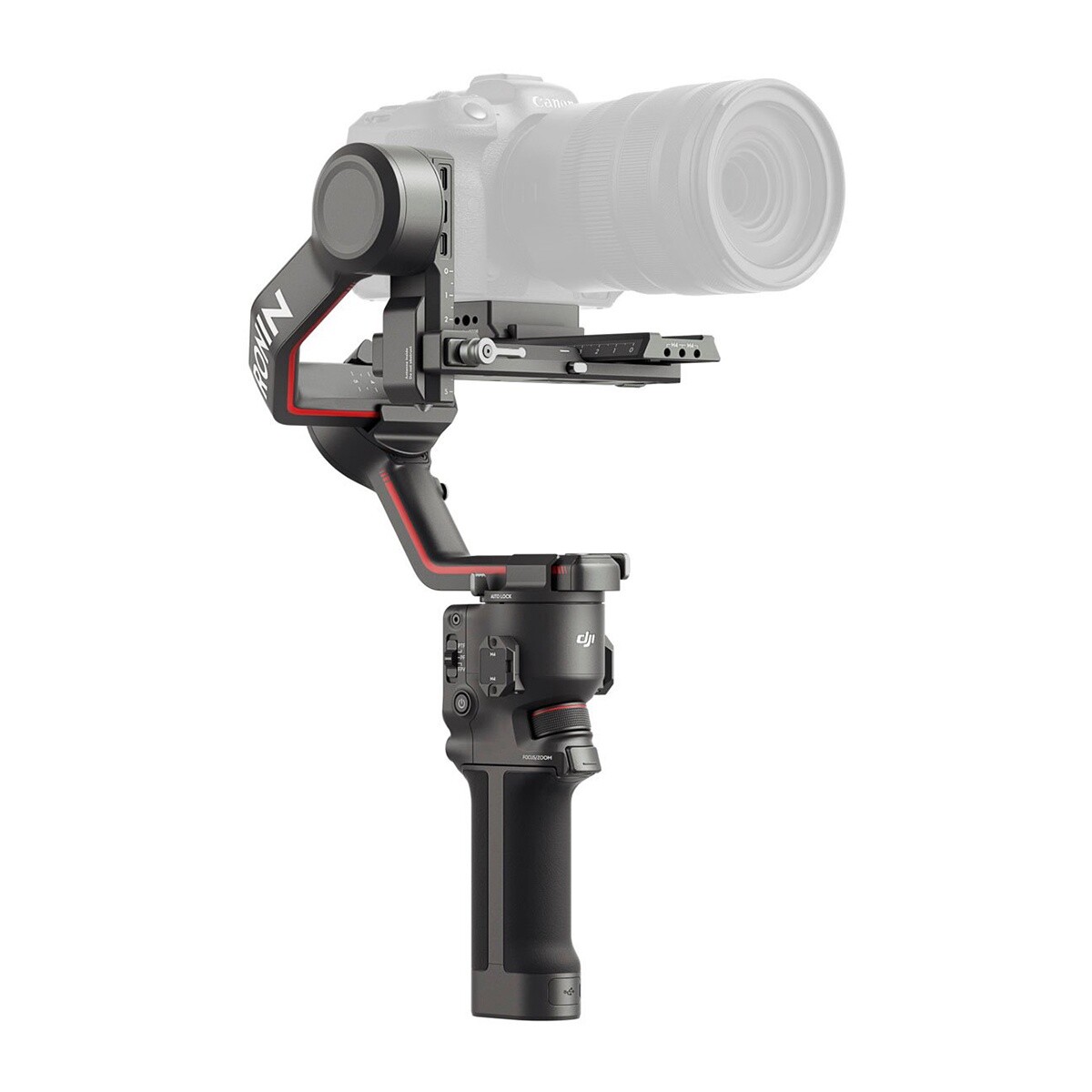 Estabilizador Gimbal de Cámara Profesional DJI Ronin RS3 de 3 Ejes Standalone Negro