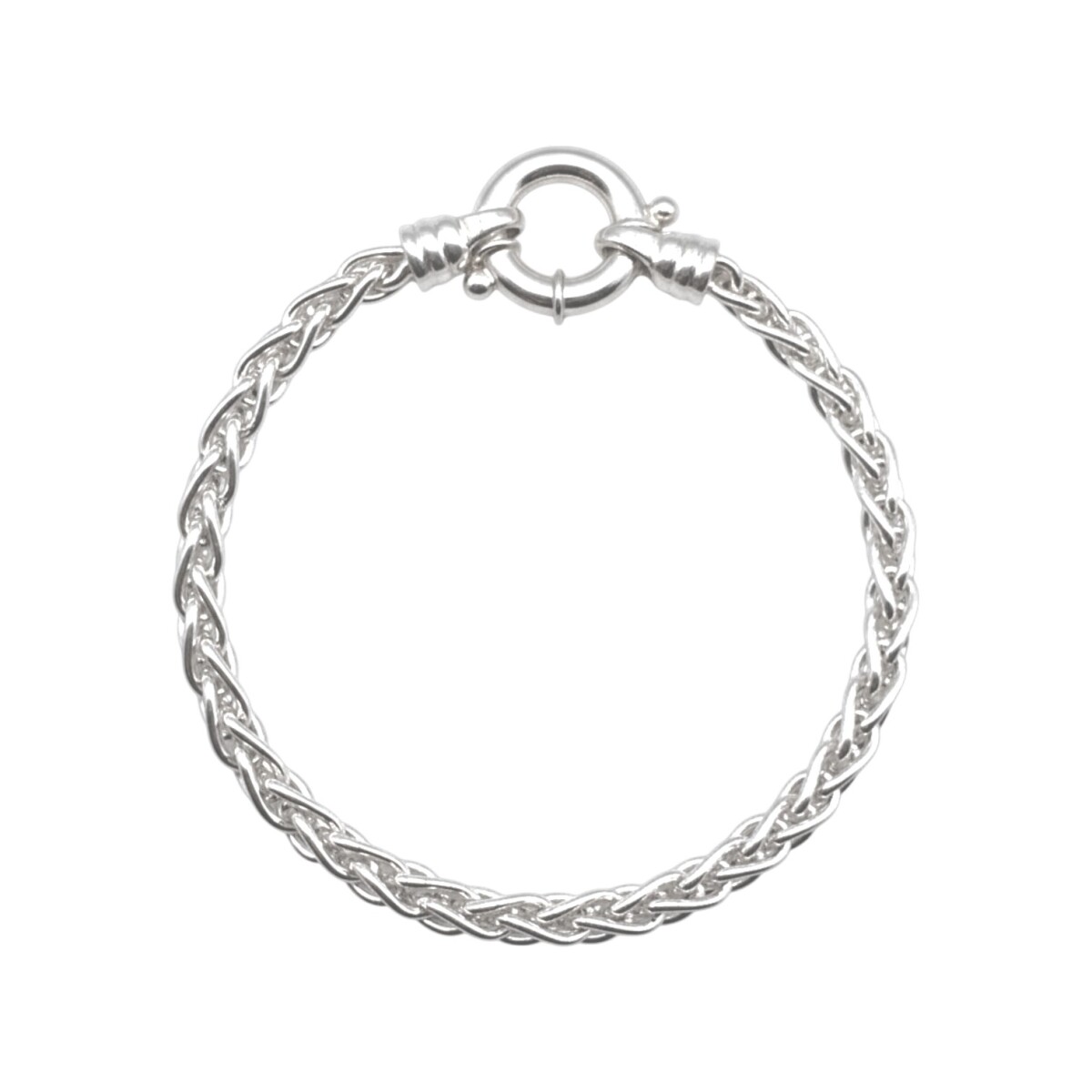 Pulsera espiga - Plata 925 - Sin piedra - PU3852 - sinpiedra 