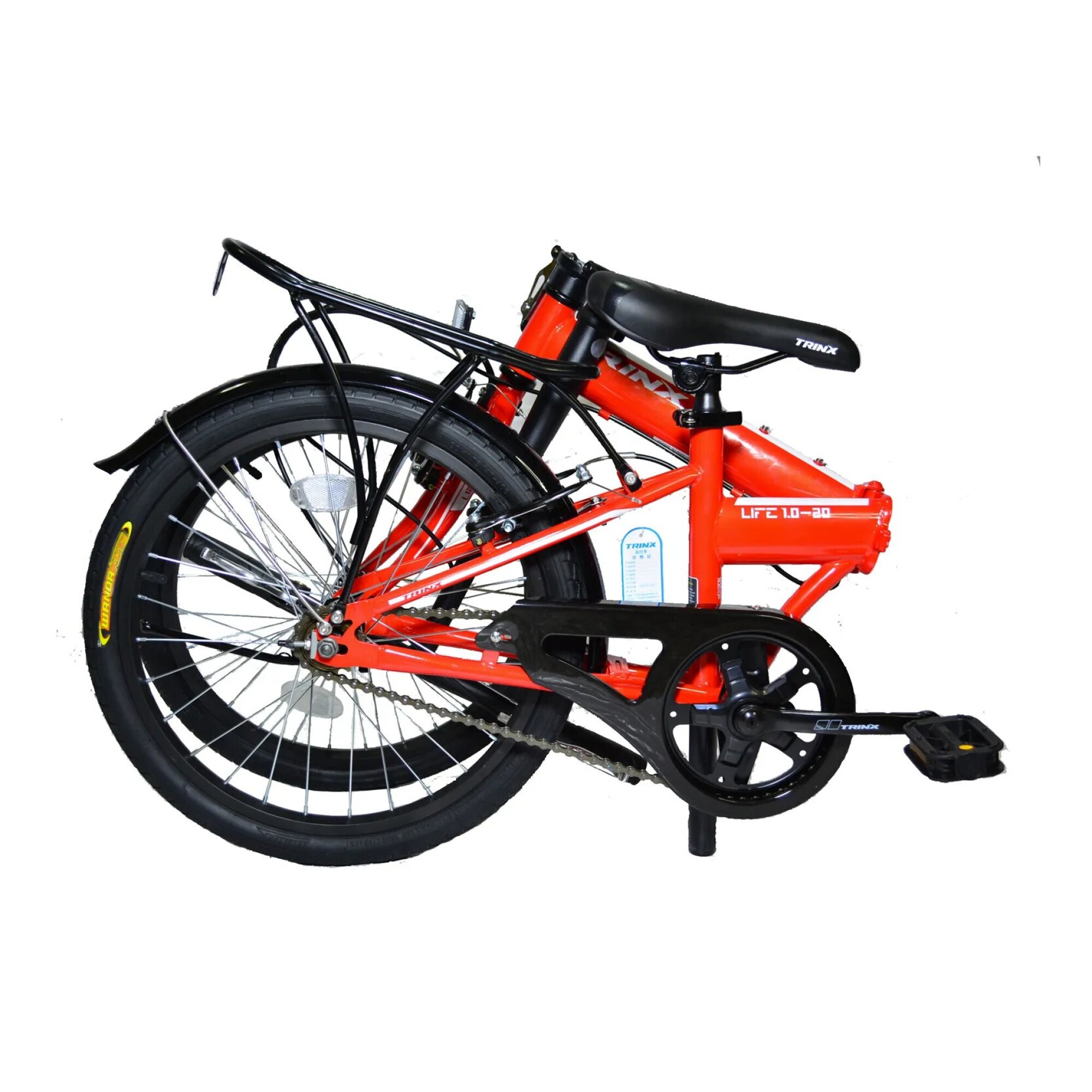 Bicicleta Plegable cuadro aluminio rod 20 y cambios Shimano - Azul