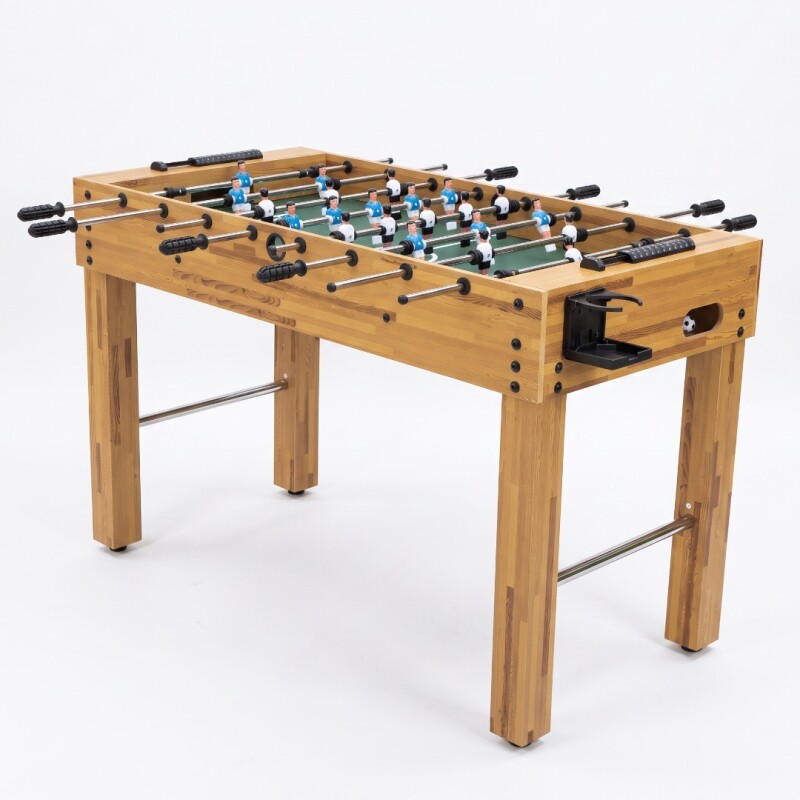 Futbolito de mesa de madera de 122 × 60 × 80 cm Futbolito de mesa de madera de 122 × 60 × 80 cm