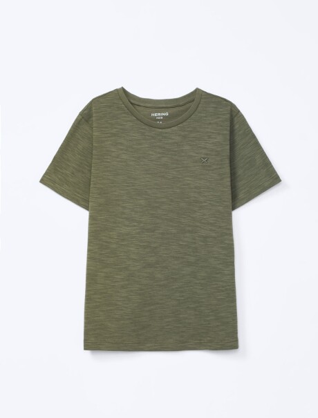 CAMISETA MANGA CORTA VERDE