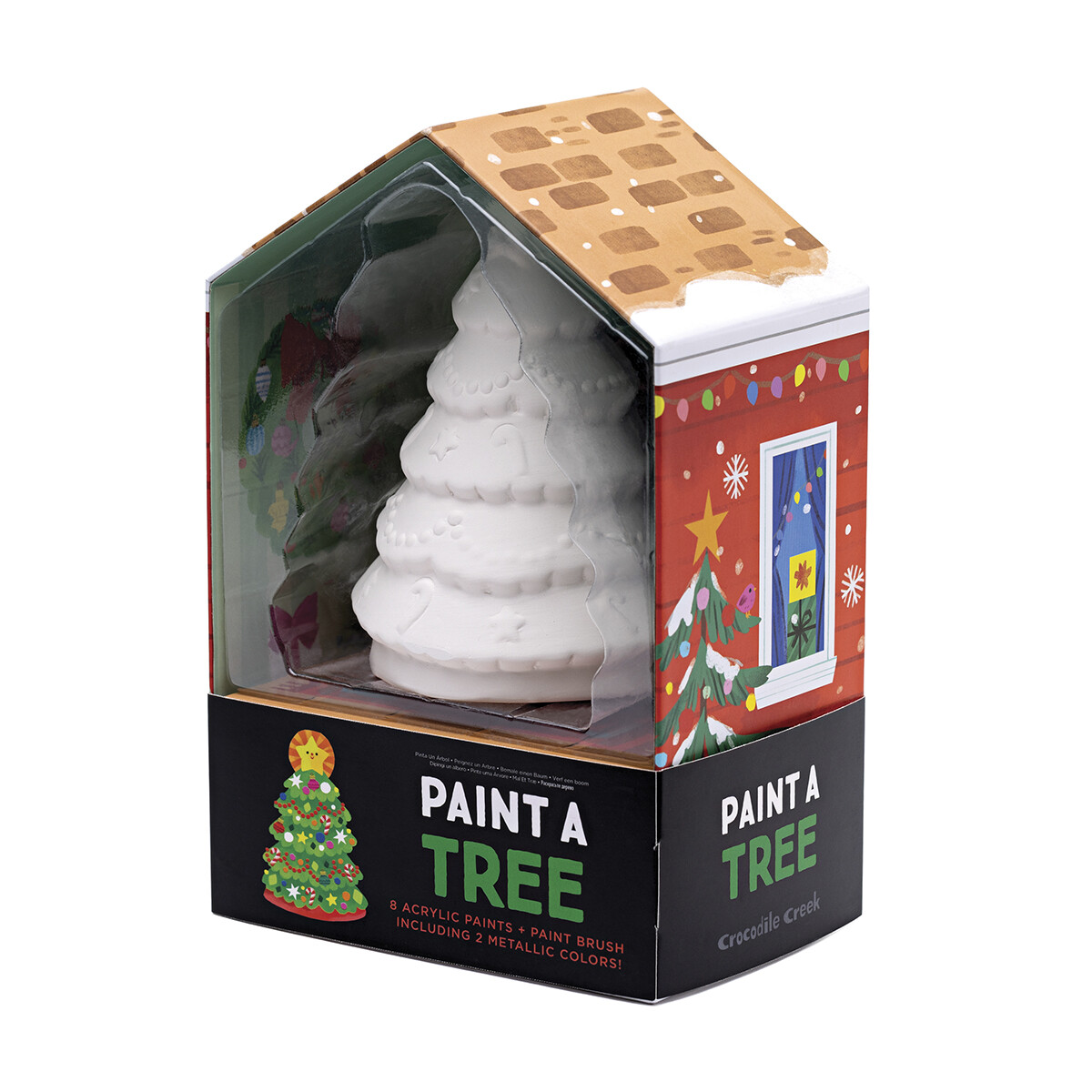 Juguete para Pintar Árbol Navidad 14 cm 