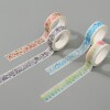 Cinta De Papel - Frutas Y Verduras - Gris Cinta De Papel - Frutas Y Verduras - Gris