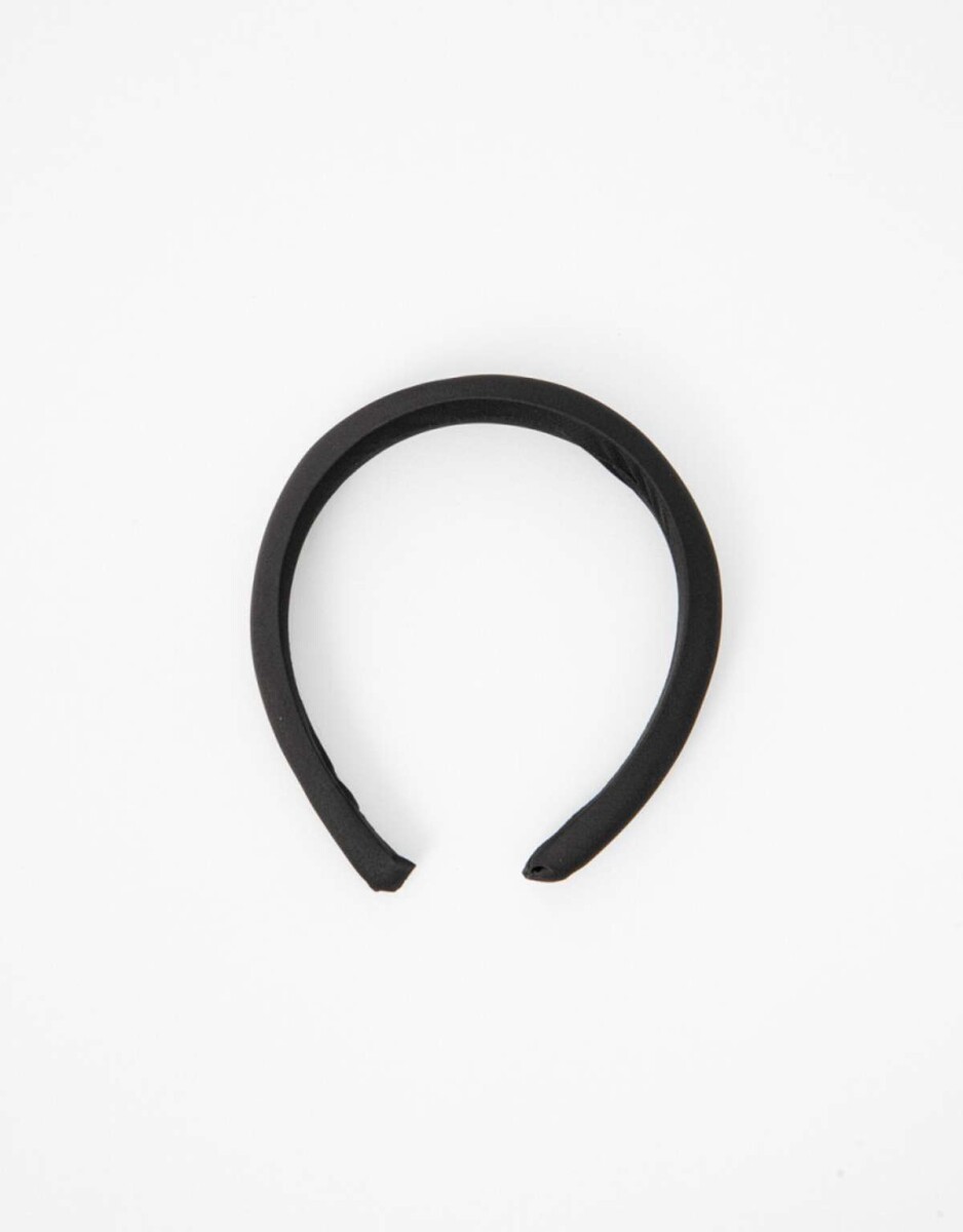 Vincha Rígida Puffy - Negro 