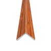 Angulo 25x25mm para WPC marron ocuro