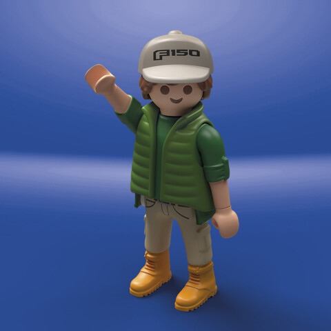 Camioneta F-150 Raptor Ford Playmobil 26 Piezas U