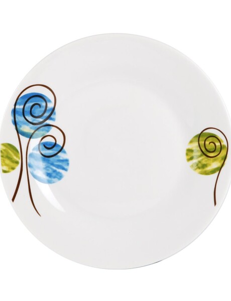 PLATO DE MESA PORCELANA 23CM CIRCULOS PLATO DE MESA PORCELANA 23CM CIRCULOS