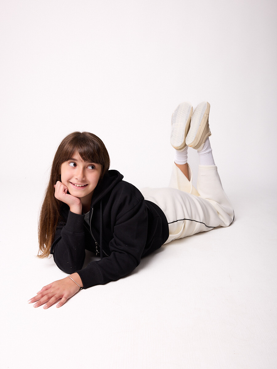 BABUCHA SUED TEEN DIXIE Crudo