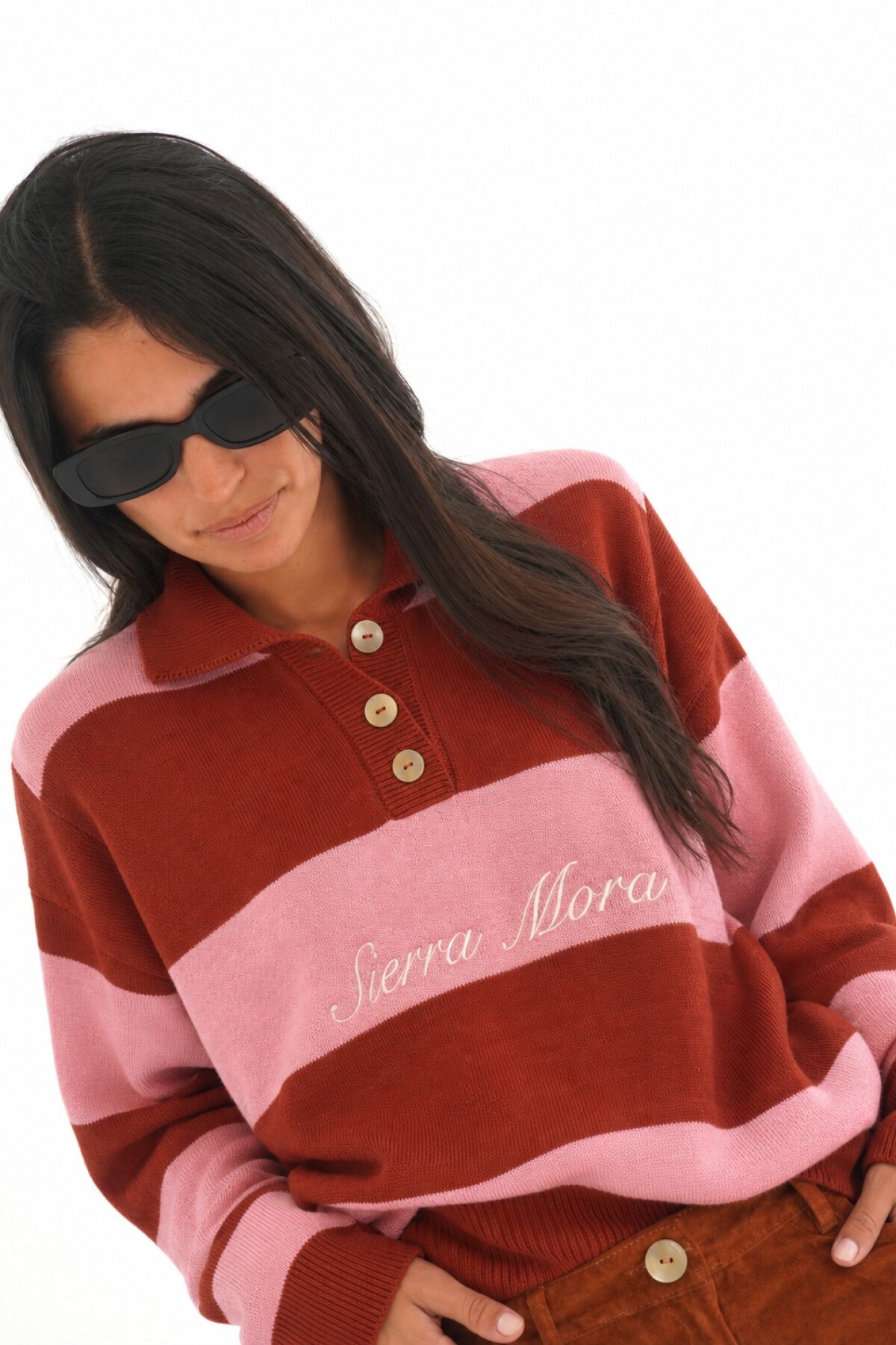Heritage Sweater Terracota / Salmón