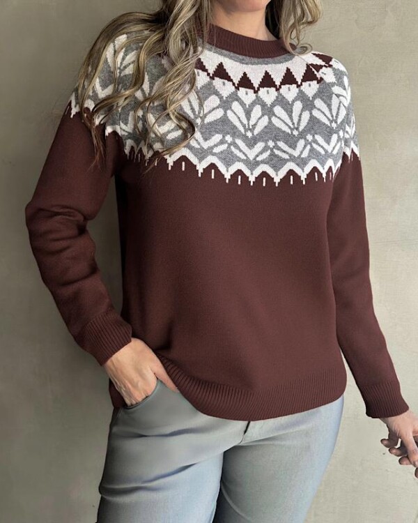 Sweater Austin Chocolate