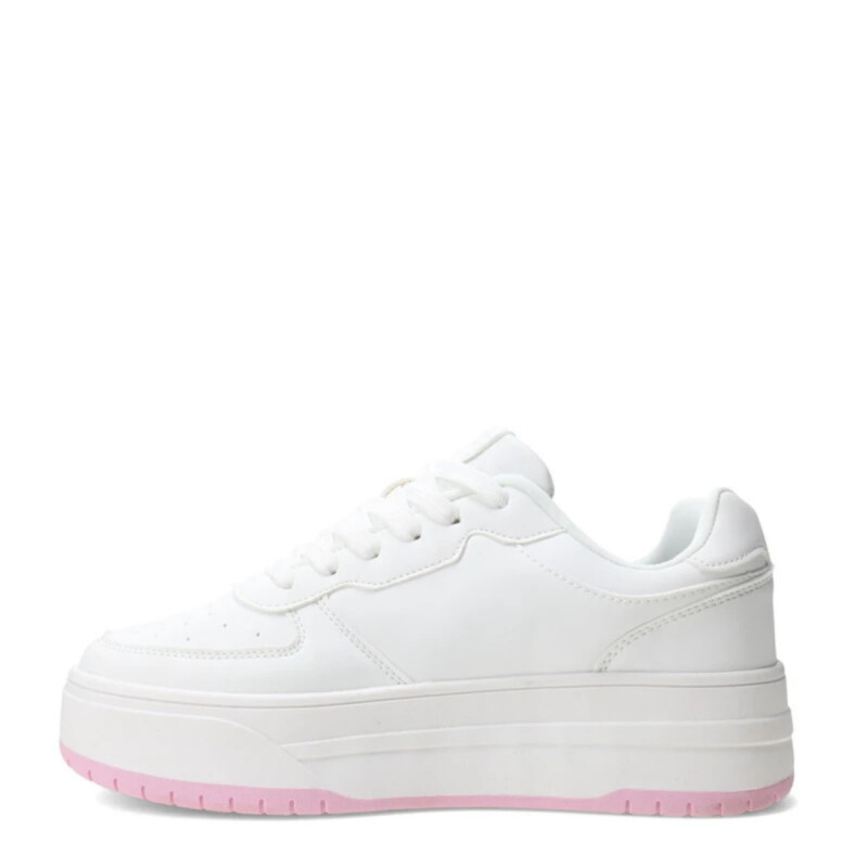 Championes Umbro MILO-HIGH Mujer 20303746 Blanco-rosado