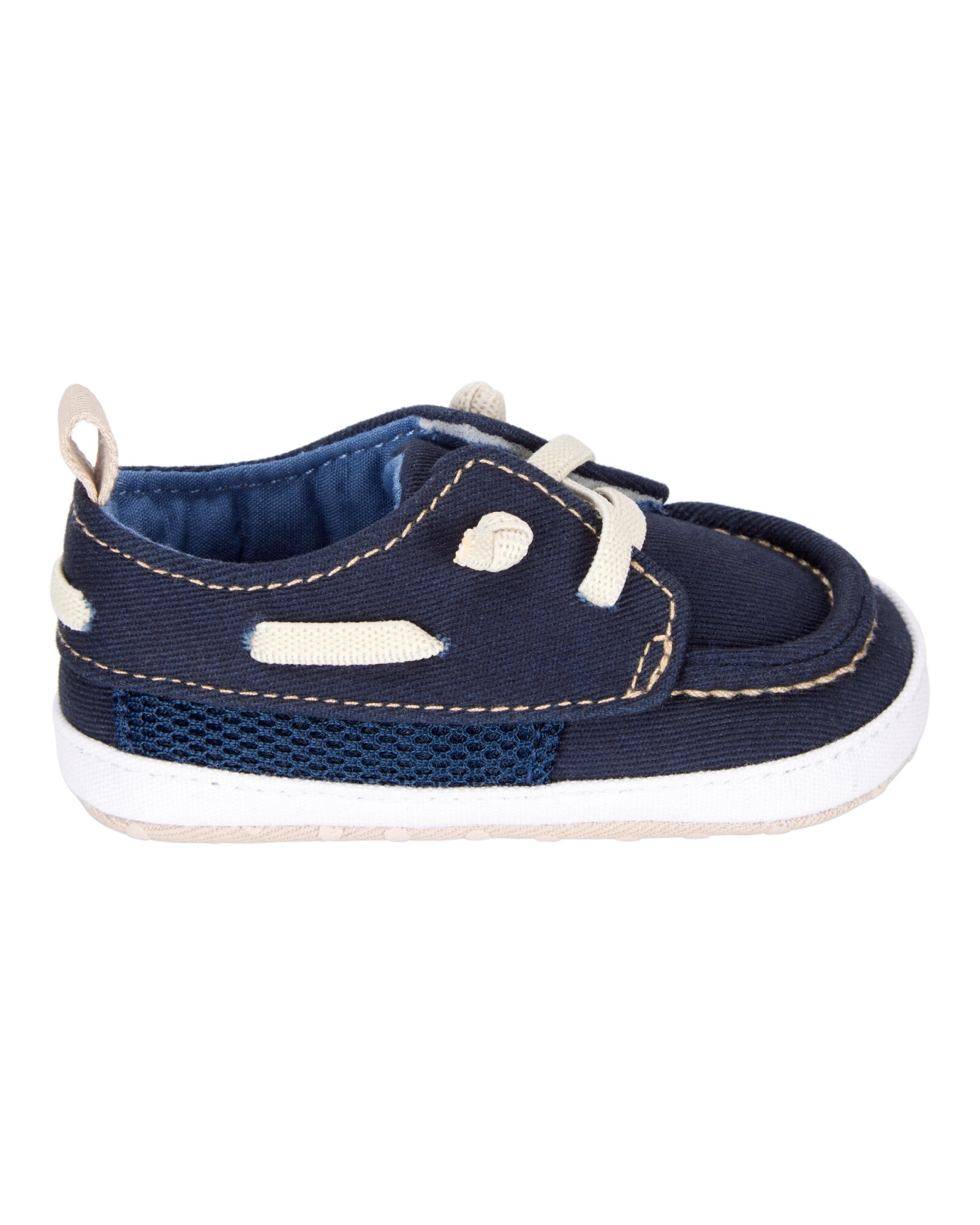 Zapato náutico para bebé, azul marino Sin color