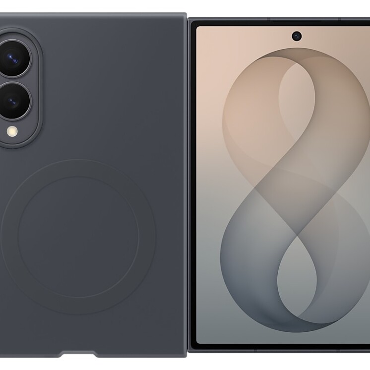 Galaxy Z Fold 8 Silicone Magnet Black