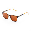 Lentes De Sol Runas 2616 Para Uso Urbano Diseño Moderno Y Protección Visual Carey