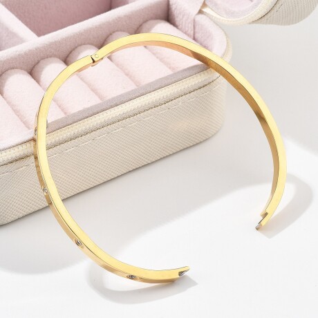 Pulsera MICA en acero dorado Pulsera MICA en acero dorado