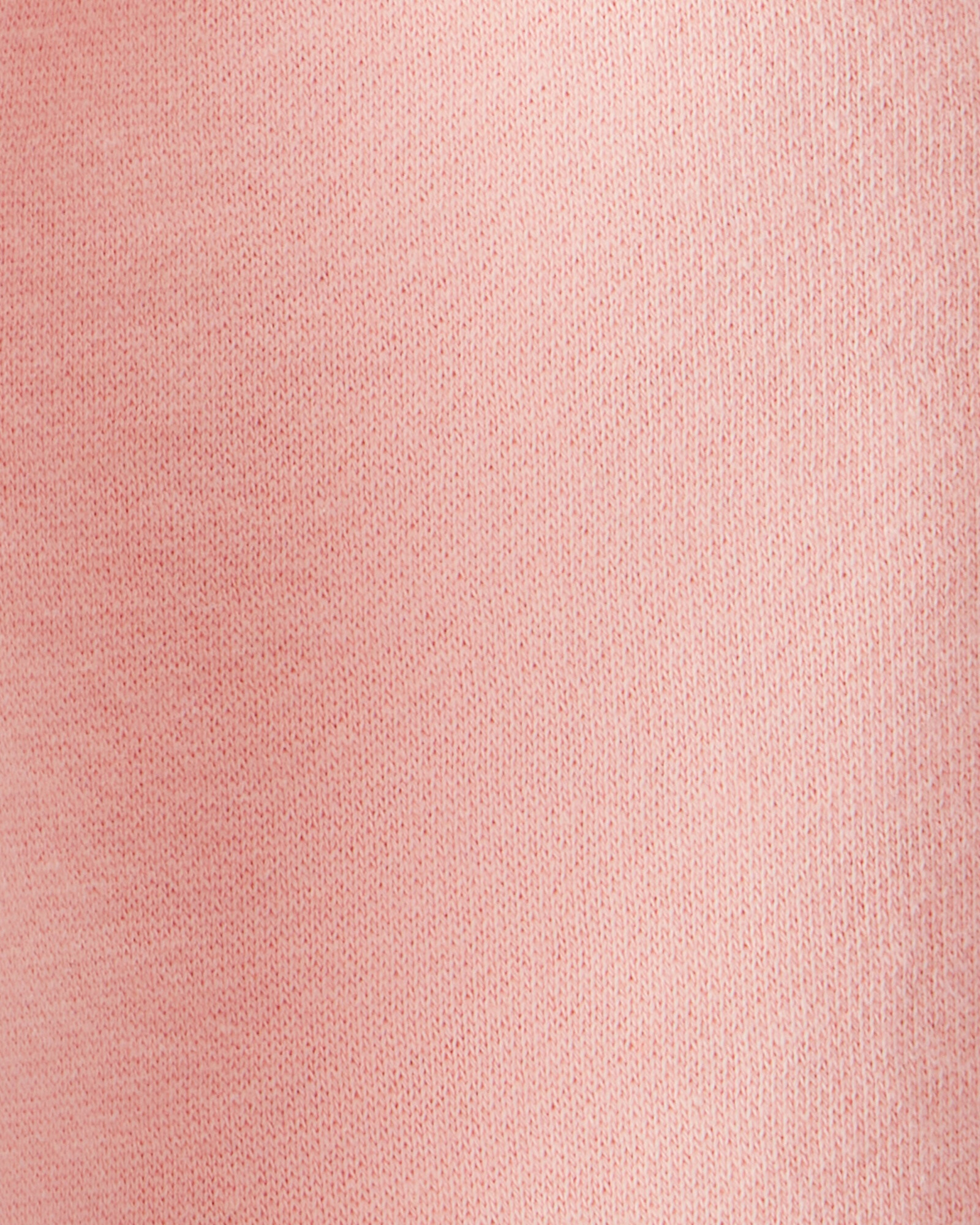 Pantalón deportivo de algodón, rosado Sin color