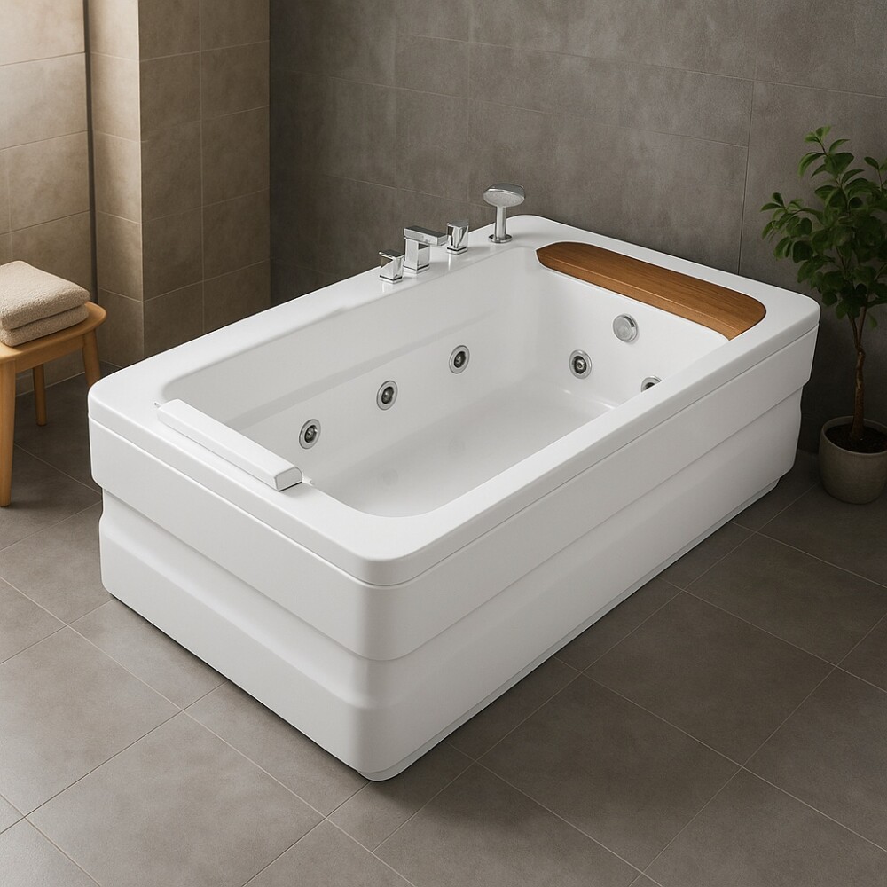 BAÑERA HIDROMASAJE CON GRIFERIA Bañera Hidromasaje Con Griferia