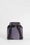Hobo mochila con bolsillo violeta