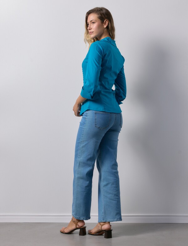 Camisa Tablitas PETROLEO