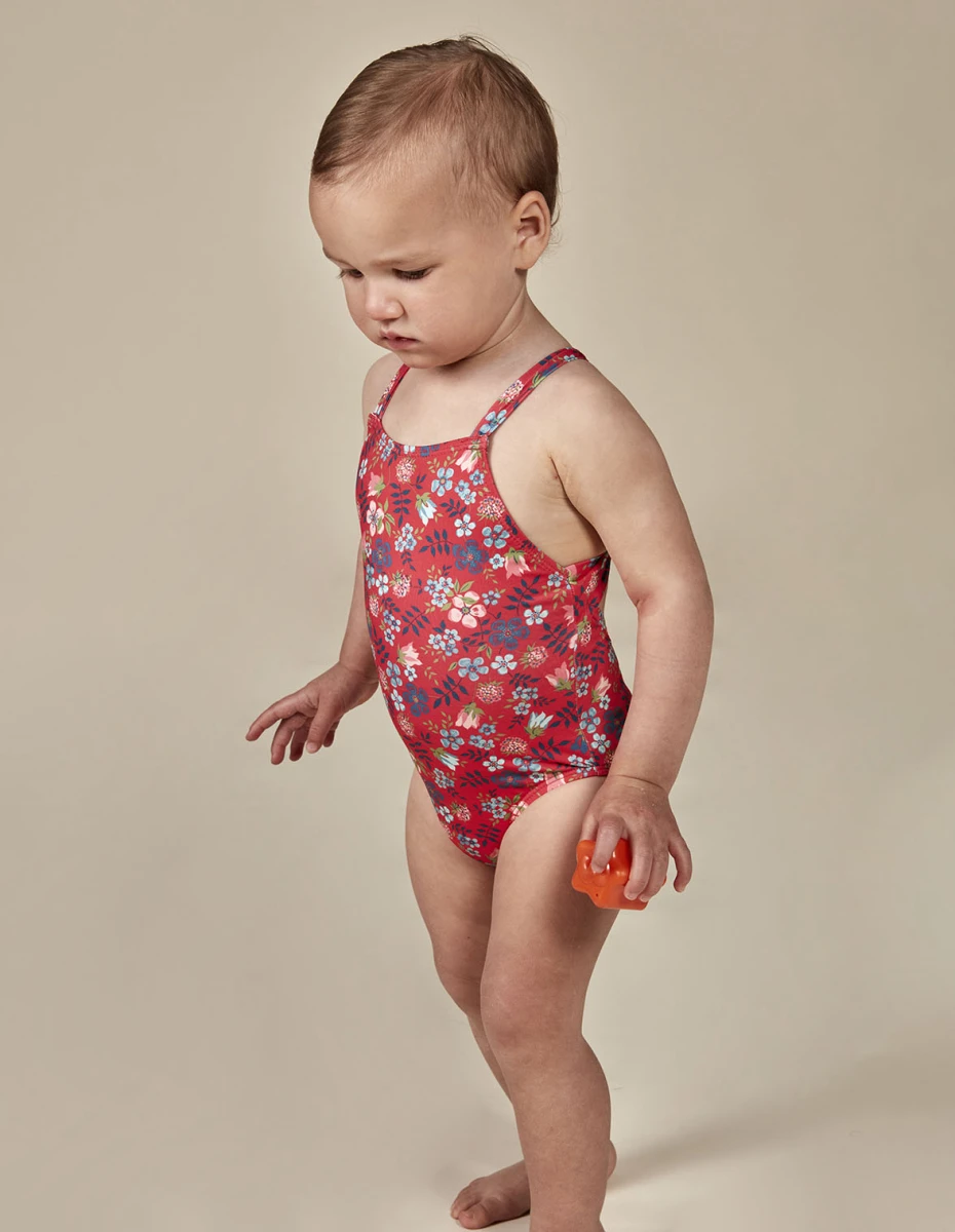 Traje De Baño Liberty - Fresa Brillante 