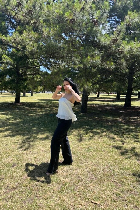 Top Rebeca Off White