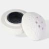 QUEMADOR BLANCO P/INCIENSO 3Pzas 7X7CM Unica