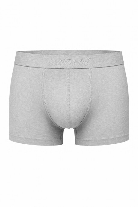 Bóxer Liso Bambú Soft Gris