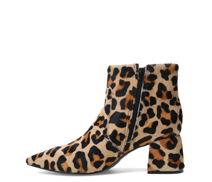 Botas de Mujer Bottero en punta de cuero Leopardo