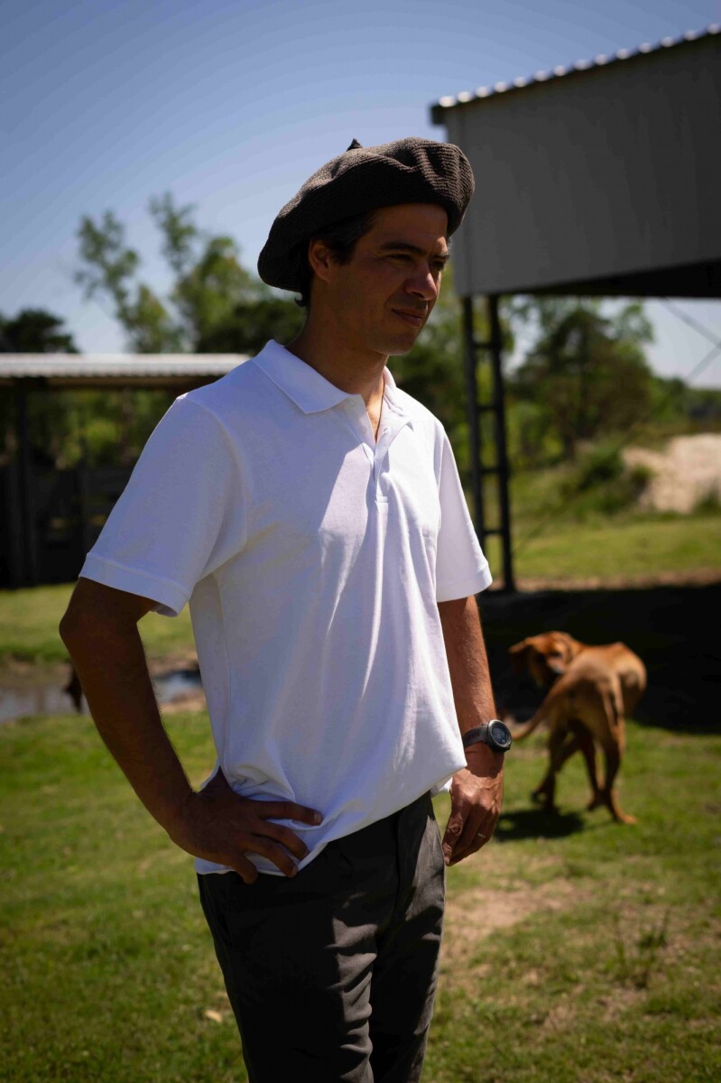 Remera Piqué - Blanca 