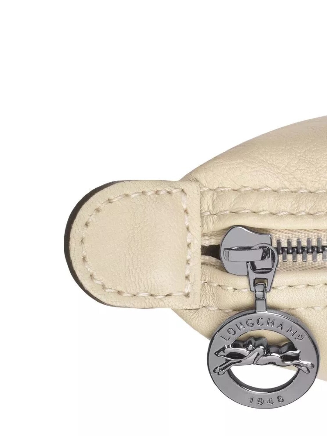 Longchamp -CLUTCH LE PLIAGE CUIR Rosado