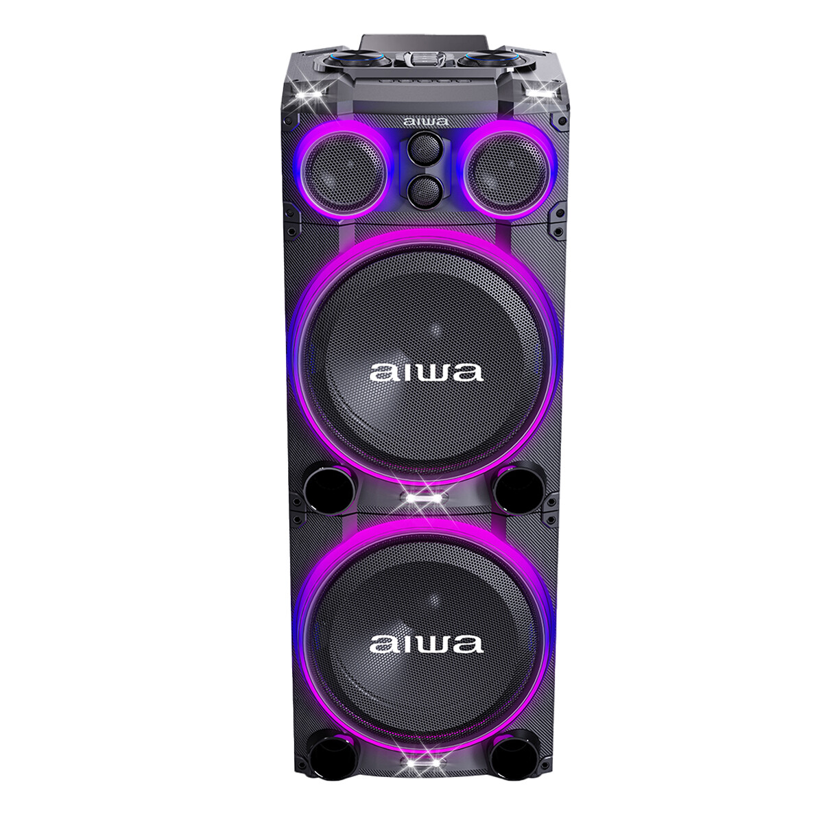 Torre de Sonido Bluetooth AIWA 4000W PMPO TWS con Graves potentes | AWPOC15 