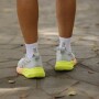 Medias Running Tobillera Unisex Blanco