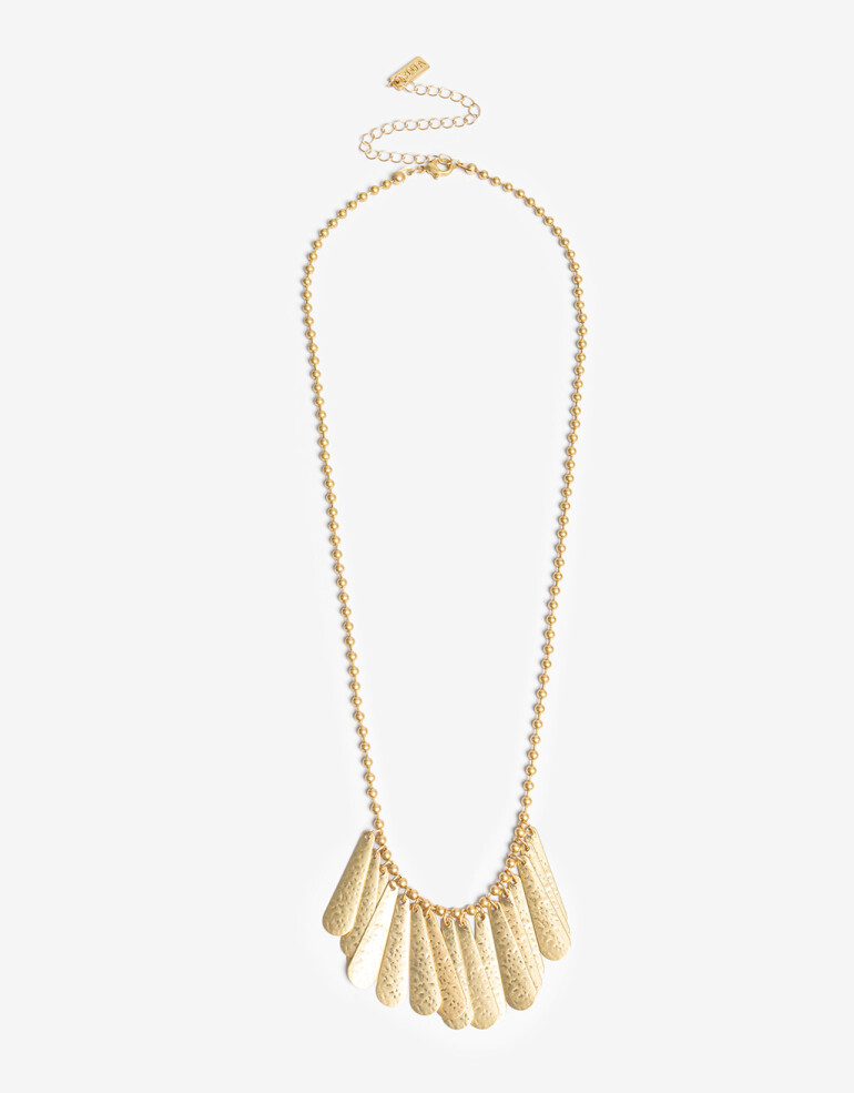 Collares Largos Metal Collar Largo Antique Gold - Dorado Antique Gold