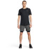 UA Vanish Woven 2in1 Sts-GRY BLK-001