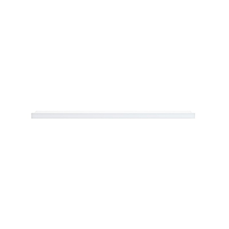 PQ1060 Repisa De Mdp Marco 10x60x1.5 Cm Resiste 15 Kgs - Blanco