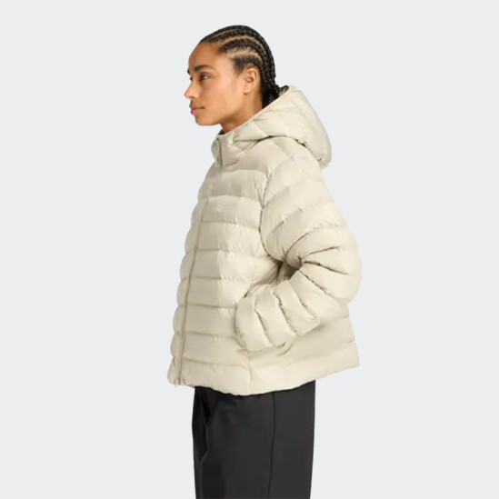 Campera New Balance Essentials Puffer Beige