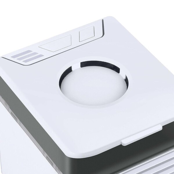 Aire Acondicionado Portatil Usb Enfriador Base Agua Hielo Variante Color Blanco