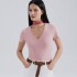 BLUSA MM FEM ROSA/GRAFITO