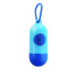 Bolsas Sanitarias Para Mascotas x12 + Llavero Dispensador Variante Color Azul