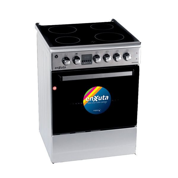 COCINA ELÉCTRICA VITROCERÁMICA INOX CON CONVECCIÓN ENXUTA COCINA ELÉCTRICA VITROCERÁMICA INOX CON CONVECCIÓN ENXUTA
