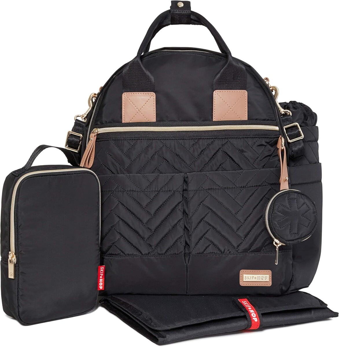 Mochila maternal SUITE skip hop Black 