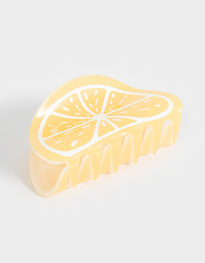 Broche Frutas Broche Acrílico Frutas - Amarillo Claro