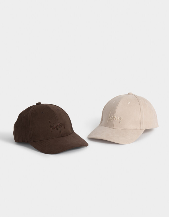 Caps Gorra Bordada Chocolate - Marron Chocolate