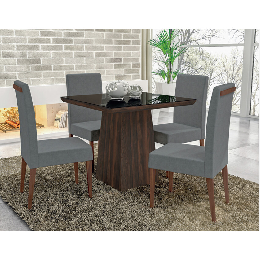 Juego de Comedor 4 Sillas Paris Juego de Comedor 4 Sillas Paris