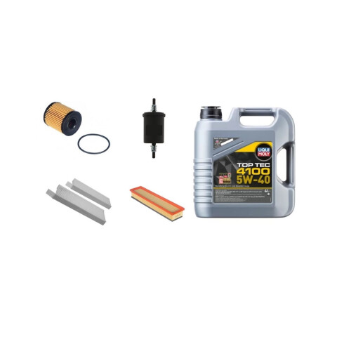 KIT DE FILTROS Y ACEITE 5W40 LIQUI MOLY Kit De Filtros Y Aceite 5w40 Liqui Moly
