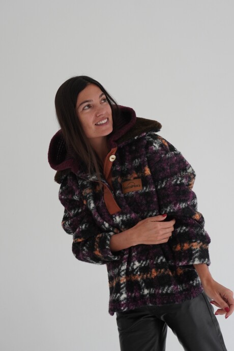 Buzo Crazy Bear Violeta / Bordeaux